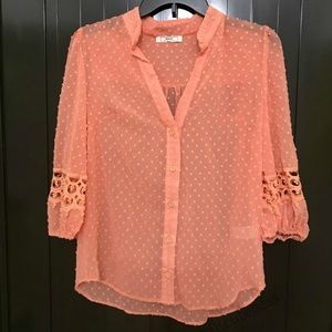 Ezra Button Down Top Size L